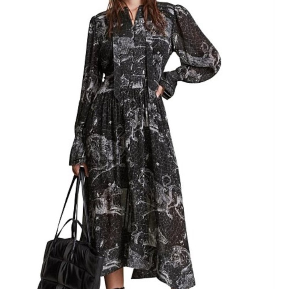 🔥ALL SAINTS Alisa Astraeus Dress Sz 4 NWOT🔥